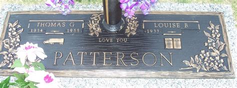 Thomas Gartrell Patterson 1934 1988 Find A Grave Memorial