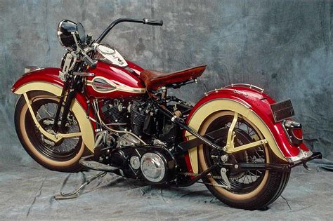 Harley Davidson Knucklehead Motorcycle