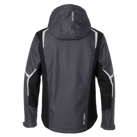 Kübler Bodyforce Winter Softshell Jacke anthrazit schwarz M 1325