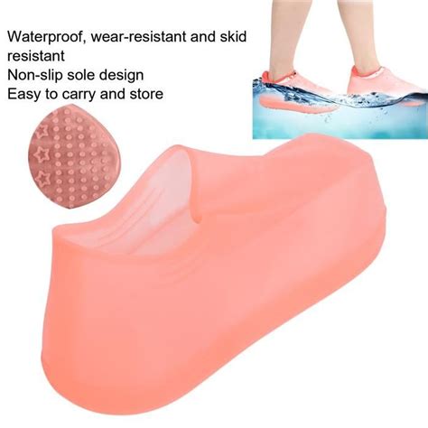 NEUF Couvre Chaussures En Silicone Couvre Chaussures De Pluie