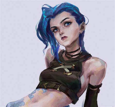 Artstation League Of Legends Jinx Fanart 01