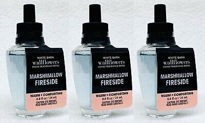 Bath Body Works Marshmallow Fireside Wallflower Home Scent Oil Refill