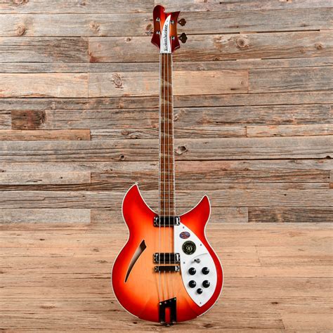 Rickenbacker 90th Anniversary 4005xc Amber Fireglo Chicago Music Exchange