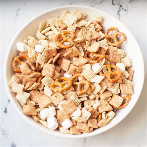 Cinnamon Toast Crunch Snack Mix Two Pink Peonies