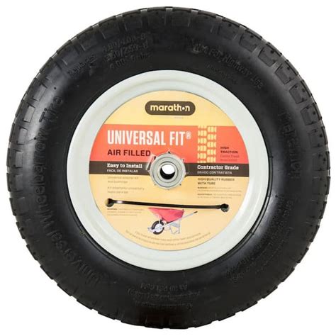 Marathon Universal Fit Flat Free Tire And Wheel Assembly Off