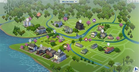 Willow Creek Map SimsTime