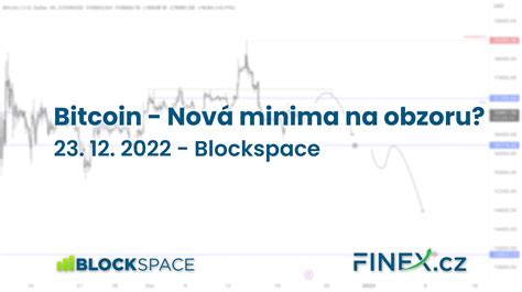 Bitcoin Anal Za Nov Minima Na Obzoru Finex Cz