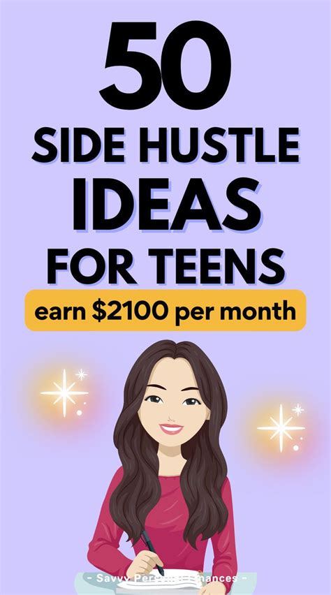 Best Side Hustles For Teens To Make Extra Cash In In