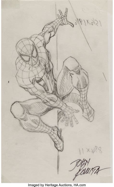 Spider Man By John Romita Spiderman Art Sketch Spiderman Artwork