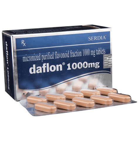 Daflon 1000mg Tablet - Davai24