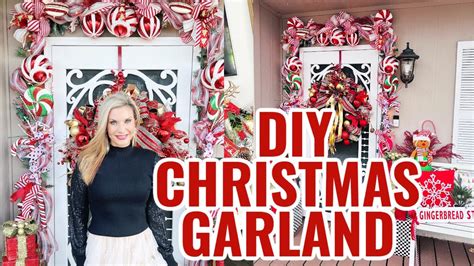 New Diy Christmas Garland Front Porch Wreath Box I Love