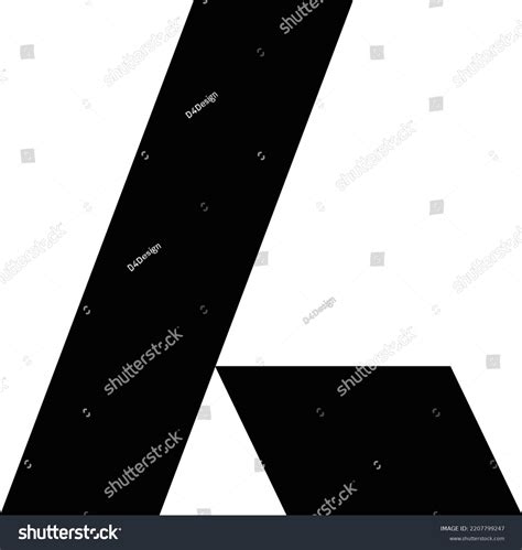 Letter Minimalist Logo Design Stock Vector (Royalty Free) 2207799247 ...