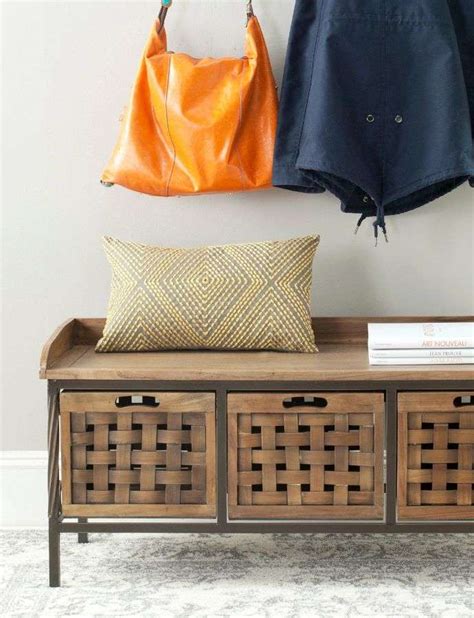 10 Small Entryway Benches With Extra Storage