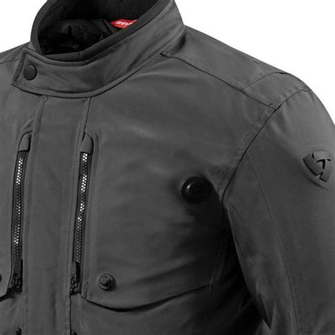 Chaqueta Moto Revit Trench GTX Negro