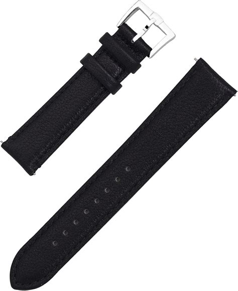 BRISMASSI ESETTI Top Grain Leder Uhrenarmbänder Schnellverschluß