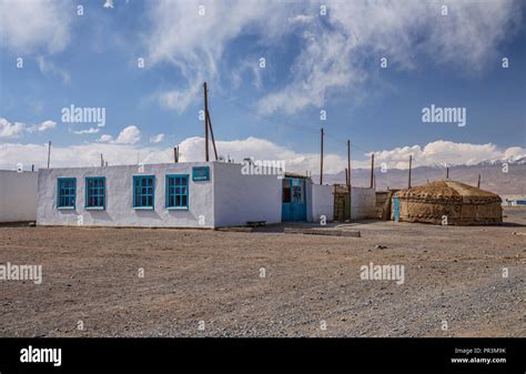 Images Takes On The Remote Pamir Highway From The Kyzyl Art Pass On