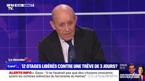 Jean Yves Le Drian La Sortie Politique Dans Le Conflit Au Proche