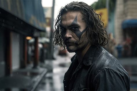 Jason Momoa As The Crow Direction By Tim Burton The Crow Ворон