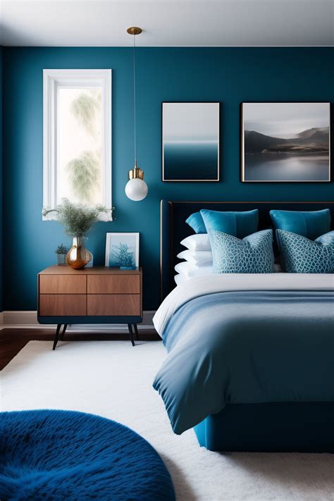 Lexica Cozy Blue Bedroom