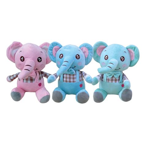 Jual J J Boneka Elephant Baby Cute Gajah Duduk Baju Jojon Ukuran M