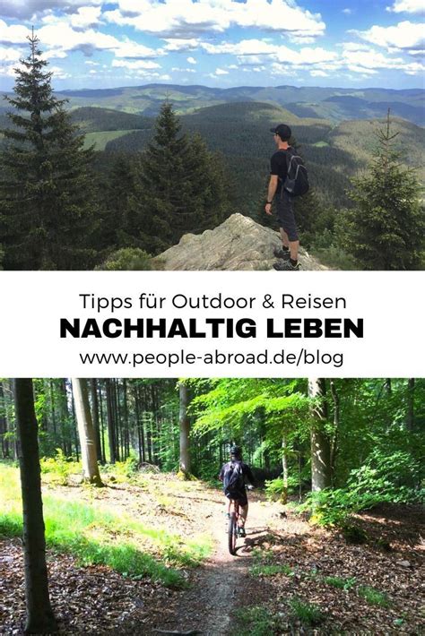 Nachhaltig leben Tipps für Outdoor Reisen Outdoor reisen