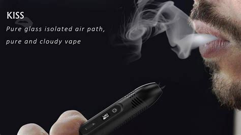 E Cig Kits E Cig Dry Herb Vaporizer Kits Original Kingtons Blk Kiss Dry Herb Vaporizer