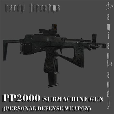 PP2000 Submachine Gun