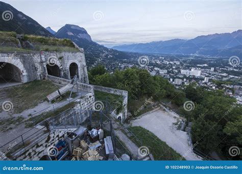 grenoble france editorial stock photo image  streets