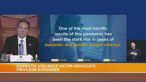 Cuomo Signs New Legislation Protecting The Privacy Of Domestic Violence