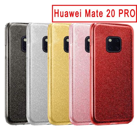 Coque Huawei Mate 20 PRO Paillette En Silicone Avec Strass Brillant