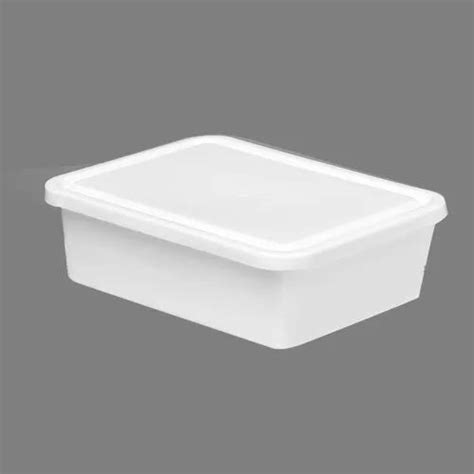 Plain Rectangular PP Sweet Box Container Capacity 250 G Rs 6 1