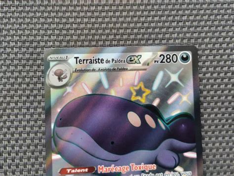 Carte Pok Mon Terraiste Ex Shiny Full Art Destin Es De Pald A