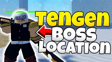 Tengen Boss Location Project Slayers World Youtube