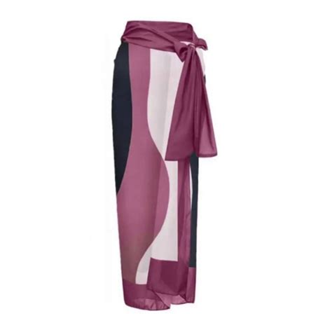 Traje de baño de bikini de una pieza para mujer falda de gasa con protector solar conservador