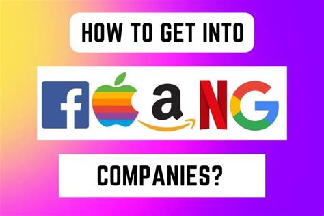 How To Get Into FAANG Companies 10 Tips To Get Placed Into A FAANG