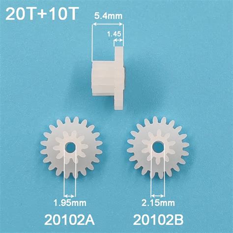 T T M Dual Gears Mm Tight Loose Hole Teeth Od Mm Teeth