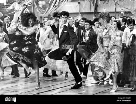 Grease John Travolta Center Eve Arden Right 1978 ©paramount