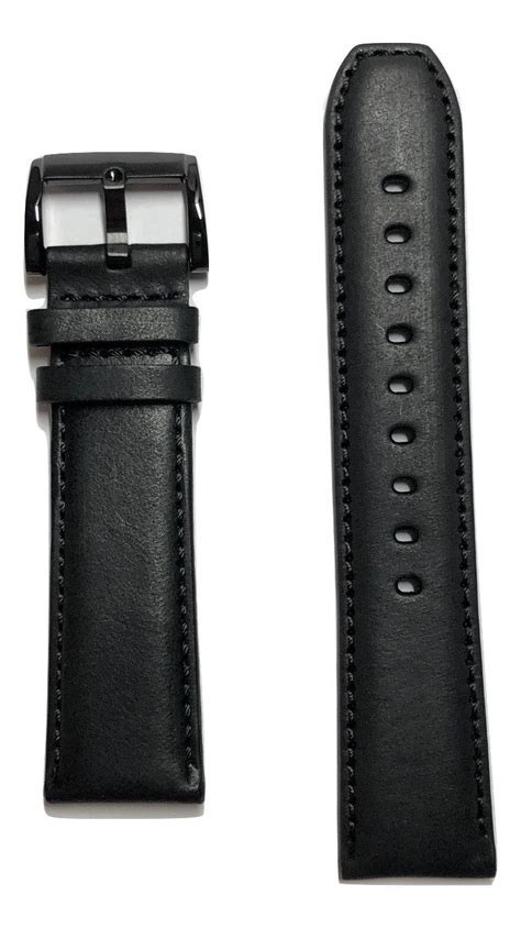 Movado BOLD MB-01-1-29-6003 Black Leather 22mm Watch Band – WATCHBAND ...