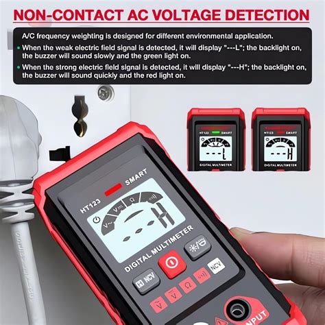 Automatic Digital Multimeter 2024 New Meter Tester Tool Electrical Multimetro Digital Non Amp