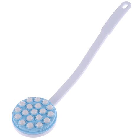 Long Handle Body Cream Lotion Applicator Back Massager Scrubber Spa