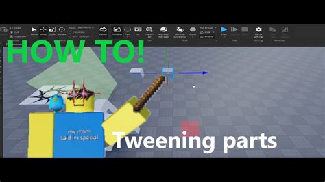 How To Tweening Parts Models Roblox Studio YouTube