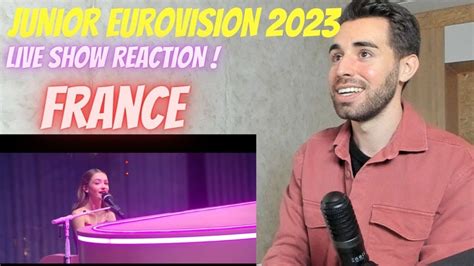 Live Reaction to FRANCE at JUNIOR EUROVISION 2023 ZOÉ CLAUZURE