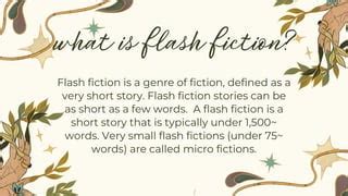 Flash Fiction Pptx