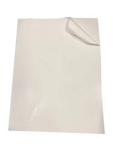 Avery Dennison Chromo Paper Gumming Sheet Packaging Type 1000 Sheets