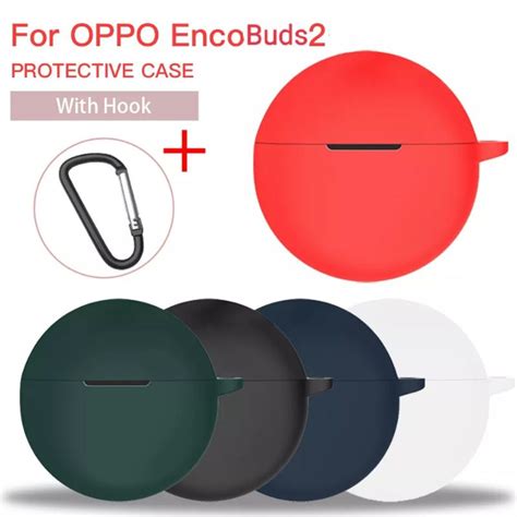 Jual Case Casing Cover Silicone Protective Oppo Enco Buds 2 Ete41ete42 Carabiner Shopee