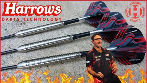 Harrows DAMON HETA Natural Tungsten Darts Review YouTube