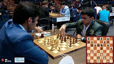 Fire Vs Fire Arjun Erigaisi Vs Nihal Sarin Tata Steel Chess India