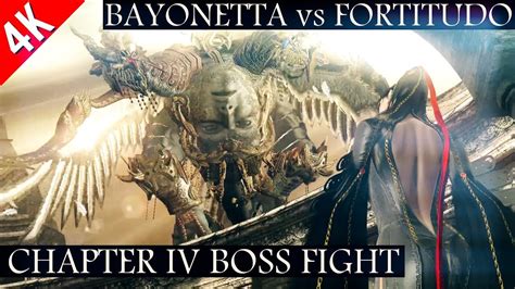 Bayonetta Vs Fortitudo Chapter Iv Coliseum Boss Fight Youtube