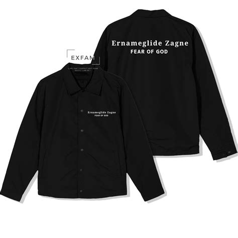 Vinny Hong Ernameglide Zagne Fear Of God Wind Breaker Coach Jacket Set