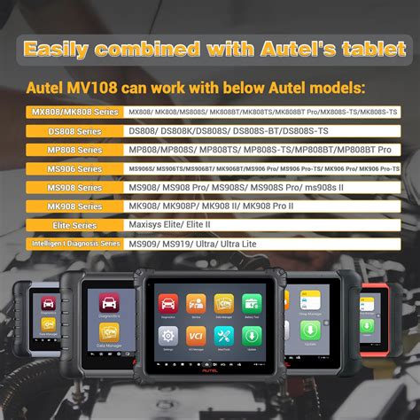 MaxiVideo MV108 8 5mm Digital Inspection Camera For MaxiSys